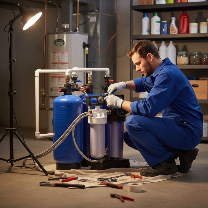 Reverse Osmosis Installation detail
